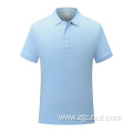 Pure cotton high-end business solid color polo shirt